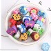 30 Pack OKOK Assorted Cartoon Animal Erasers Pencil Toppers kit Pencil Top Erasers, Gift Award to Kids